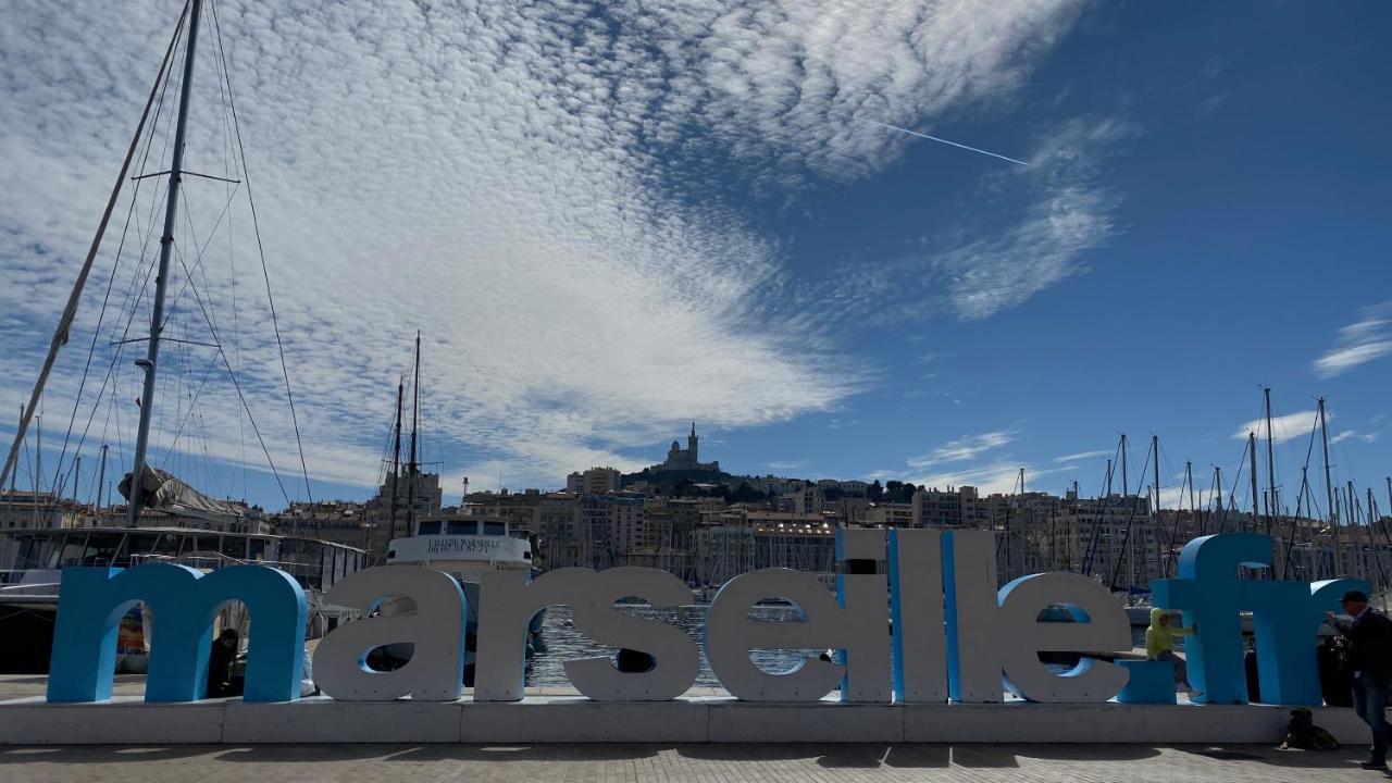 Escale Marseillaise, Grand T2 Calme, Pres Du Vieux Port Pour 2 A 4 Personnes, Nettoyage Rigoureux Apartment Марсилия Екстериор снимка