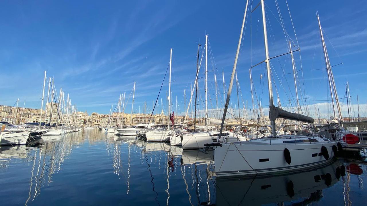 Escale Marseillaise, Grand T2 Calme, Pres Du Vieux Port Pour 2 A 4 Personnes, Nettoyage Rigoureux Apartment Марсилия Екстериор снимка